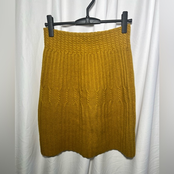 Anthropologie Far Away From Close Bellevue wool sweater skirt | XS - Picture 4 of 7